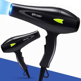 Sèche-cheveux 2020 Salon professionnel négatif Sécheur de cheveux Air chaud électrique avec buse de collection Q240429