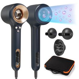 HAAR DROYERS CHIGNON SUPER SONIC DROYMER MACHINE CURLY Diffuser Blow Professional Hairdryer Leafless Bordel Ionische luchtblazer 230821