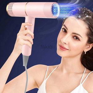 Haardrogers Elektrische haardroger - High -Power Electric Hair Dryer Home Haardroger Fashion Hot Wind Comb Hair Salon Gemakkelijk te gebruiken 240401