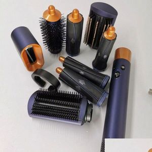 Haardrogers Hs01 Curly Stick Droger Set Luxe Geschenkdoos Negatieve Professionele Salon Blow Powerf Reizen Thuisgebruik Koude Wind Haardroger Te Dhv41