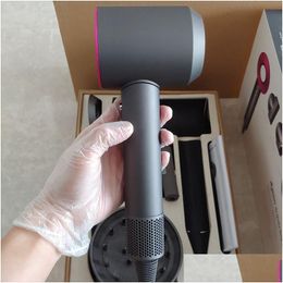 Secadores de pelo Iónico negativo Cuidado eléctrico Herramientas de peinado Productos Curling Irons Secador 5 en 1 Pelos con logotipo Drop Entrega OTJQB