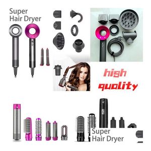 Haardrogers Negatieve Ionische Elektrische Verzorging Styling Tools Producten Krultangen Droger 5 In 1 Haren Kam N Ion Drop Delivery Dhdhv