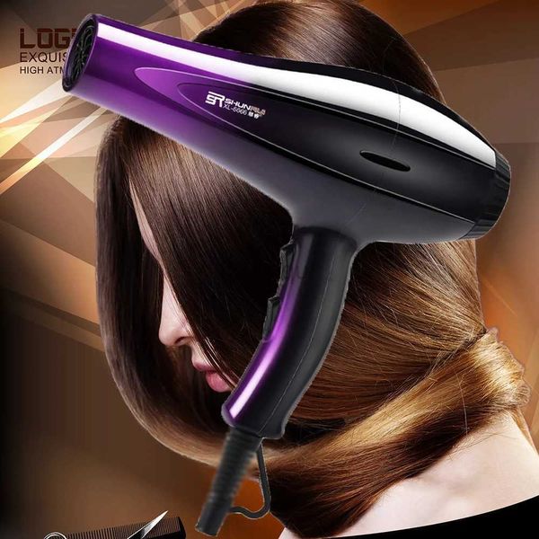 Sèche-cheveux Nouveau sèche-cheveux portable appareils de chauffage et de refroidissement domestiques haute puissance lumière bleue Anion soins capillaires professionnels séchage rapide 240401