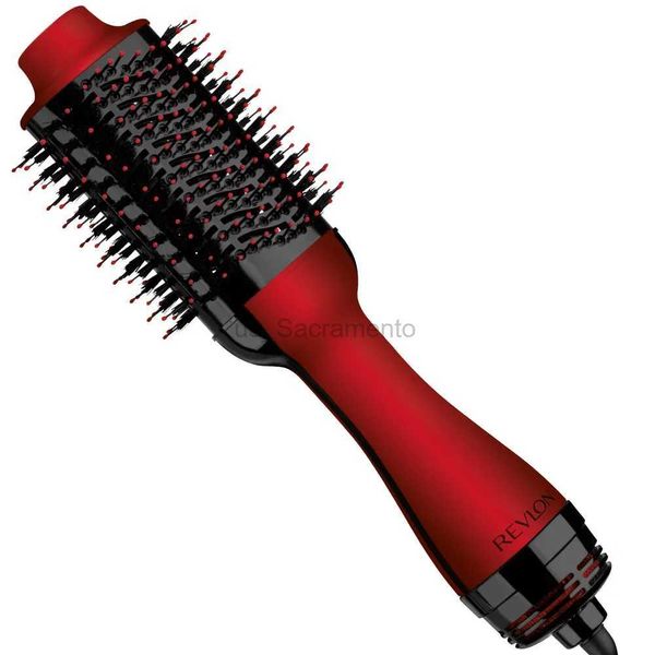 Sèche-cheveux en une étape, sèche-cheveux volumateur, brosse à Air chaud, coup rouge 240329