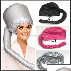 Asciugacapelli Portatile Soft Drying Bonnet Hood Hat Asciugacapelli Attaccamento Curl Tools Grigio Secco 6Pcs Icpl5 Ts4Mx Drop De Topscissors Otafb