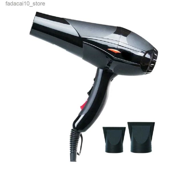 Secadores de pelo Secador de pelo profesional para salón y barbería 2300w Luz azul de alta potencia Ion negativo Q240109