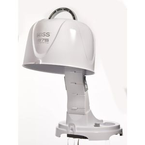 Sèche-cheveux Salon professionnel Bonnet céramique sèche-cheveux Portable 1875 Watts blanc conditionnement en profondeur chaleur 230829