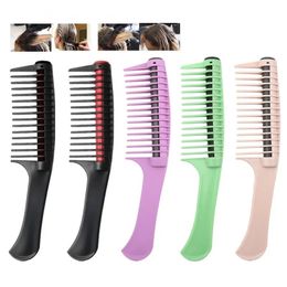 Dye de coiffure Brusque Gandage Natural Brushes Resin Fluffy Peigt Fashion Fashion Hairstyle Design Tool Professional