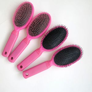 Extensions de cheveux peigne boucle brosses pour Extensions de cheveux humains perruques boucle brosses dans les pinceaux de maquillage outils couleur rose grande taille