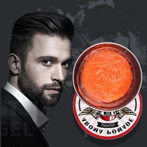 Hair Cream Wax for Men - Non-Irritating, Long-Lasting Colorful Pomade with Restoring Oil, 135g