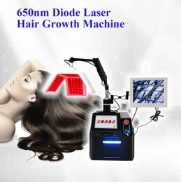 Croissance des cheveux pour homme diode laser fda femmes machines de restauration de cheveux Mitsubishi lazer diodes équipement 190 pièces lampes