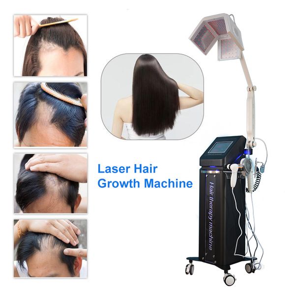 Produits de croissance des cheveux 650nm Diode Laser Machine de repousse des cheveux Salon professionnel Spa Utilisation Équipement Lumières numer 400pcs