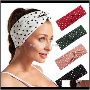 Haar sieraden sieraden vrouwen meisjes golfpunt hoofdbanden door hippie runner yoga wandeloefening workout fitness hoofdband 1782 drop levering 2021