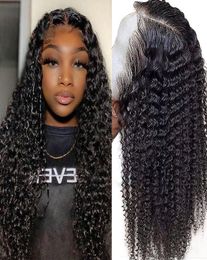 Hair Master 44 Lace Deep Lace Front Human Hair Wigs Peruque Femme Naturel 2628 pouces Remy brésilienne pour les femmes noires 5177288