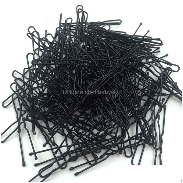 Épingles à cheveux 200 pcs / boîte clips de tresse pointe de boule clip en métal en 3 tailles outils de coiffure professionnels accessoires de barbier produits de livraison directe Dhwxb