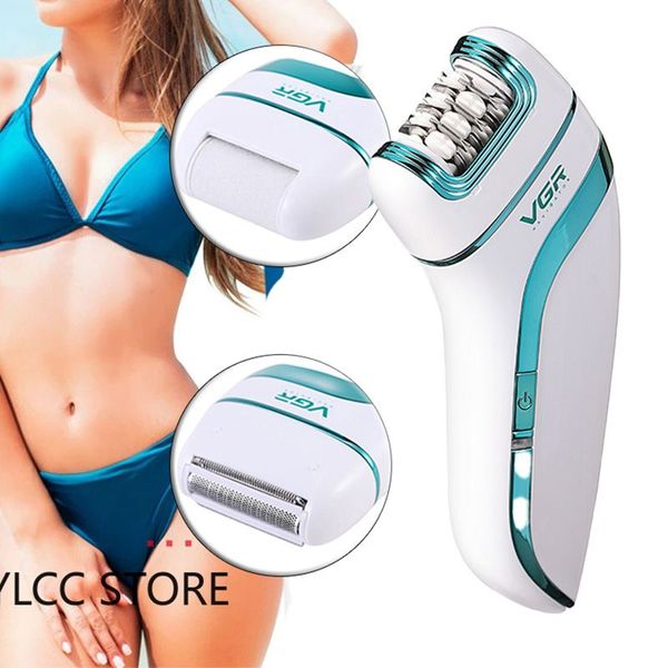 Épilation pour femmes rechargeable bikini tondeuse épilateur avec épilation du visage jambe et corps rasoir électrique meulage des pieds