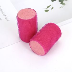 Hair Rollers krullen die plastic krullen vormt, doet geen pijn aan het haar zelfklevende groothandel