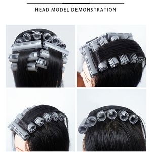 Hair Rollers draagbare zelfklevend doe-het-zelf krullend haarroller natuurlijk herbruikbare artefact styling schedel haarwortel pluizige clip salon permanent gereedschap kit 230811