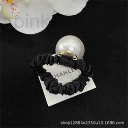 Élastiques pour cheveux de styliste, rubans de perles polyvalents classiques, accessoires pour corde à cheveux, corde pliable en perles parfaites N7N1