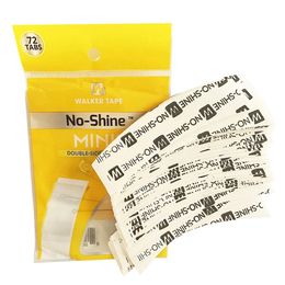 Peluquería Adhesivos Noshine Mini Tabs Durable Peluca de doble cara Cinta de larga duración Resistente al calor 72 por paquete Drop Entrega Produ Otgfm