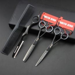 Haarschaar 5.5 inch professionele dressing schaar / scharen, snijdende schaarstreng scissorsrazorthinning kam hoge kwaliteit!