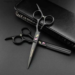 Ciseaux de cheveux 6,0 pouces NOUVEAU NOUVEAU Coiffure professionnelle Coiffure Coiffure japonaise 440c Big Cut Cut Cut Q240426