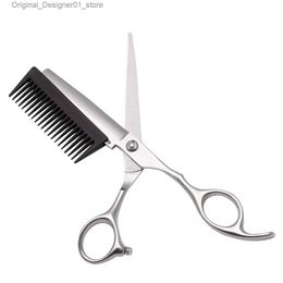 Ciseaux de cheveux 6,0 pouces coiffeuses multifonctionnelles de coiffeur professionnel de coiffeur détachable et coiffeur de maison Q240426