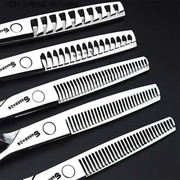 Ciseaux de cheveux 6 pouces Ciseaux Japon Professional Ciseaux de coiffure Ciseaux Barber Set Hair Cutars Ciscons Clippers amincissant Q240425