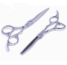 Haarschaar 6quot 2pclot Kappersschaar Shear Cutting Nagelschaar 30 Dunner Rechte Knipt Kartelschaar2276528