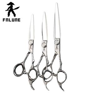 Ciseaux de cheveux Fnlune 55 60 Salon de coiffure professionnelle accessoires de coiffure de coiffure Hurcut Machine à cisaillement coiffeur 039S1979122