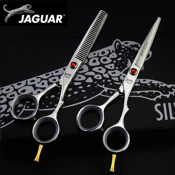 Tijeras para el cabello Jaguar Barber Shop Peluquería Profesional Herramientas de corte de alta calidad Thinning272d