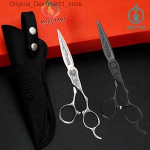 Ciseaux de cheveux Mizutami Barber 6,0 pouces Scissor VG10 ACIER MOTEL MODÈLE PROFESSIONNELLE BARBER Q240426