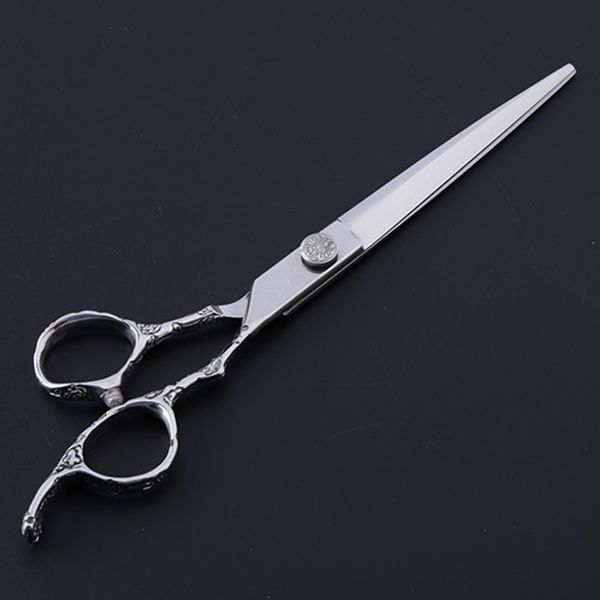 Ciseaux De Cheveux Professionnel Japonais En Acier Inoxydable 440C 7 Pouces Prune Poignée Ciseaux Pour Coiffeur Coupe Maquillage Ciseaux De Coiffure Ciseaux 230519