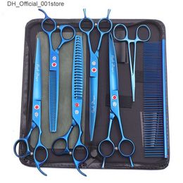 Ciseaux de cheveux Purple Dragon 8 pouces toilettage de chien Shears Shears Cat Professional Cat Coupte de haute qualité Z3015B 230215 Q240425