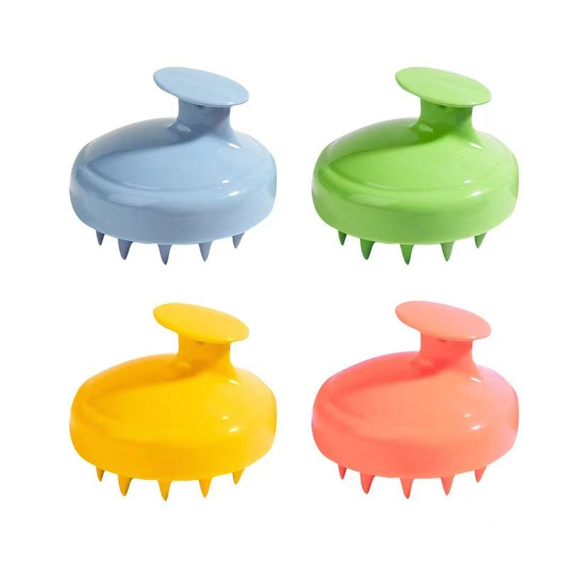 Hair Shampoo Brush Heeta Scalp Care Hair Brushes with Soft Silicone Scalp Massagers