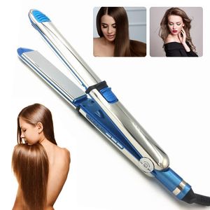 Haar rechters 3/4 Professionele vrouwen snel haarijzer platte nano titanium 450F temperatuurplaat EU/US plug haarstylinggereedschap