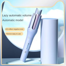 Planchas para el cabello Curling automático completo Big Curling Wave Rizador giratorio eléctrico no dañará el cabello Herramienta mágica de curling de iones negativos Hombre perezoso 231017