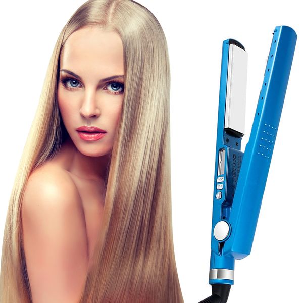 Lisseur Cheveux Nano Lisseur Pro 450F 1/4 Plaque Plaque Fer Plat Bigoudi Cheveux Fers À Défriser Cheveux Style Outil 230609
