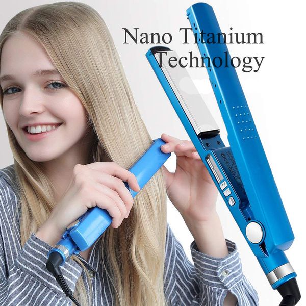 Lisseurs Nano Lisseur Plaque Fer Plat Bigoudi Pro 450F 1 4 Fers À Lisser Style Outil 230825