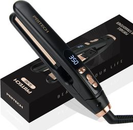 Lisseurs à cheveux Lisseur portable à température réglable adapté aux coiffures à la mode mini peigne à friser voyage 231205