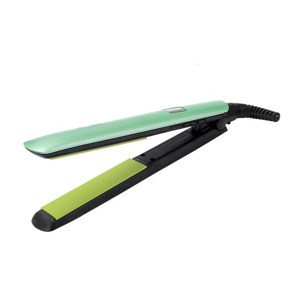 Planchas para el cabello S9960 Plancha de 125 pulgadas Cerámica Plancha Plancha LCD Controles digitales Brillo Terapia de queratina Herramientas de peinado 231128