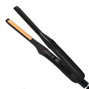 Planchas para el cabello Ultra delgadas Mini plancha eléctrica para férula Plancha pequeña profesional para planchas de calentamiento cortas Planchas para alisar 221231