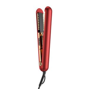 Lisseurs de cheveux lisser sans fil avec base de charge en fer plat Mini Mini 2 en 1 rouleau USB 4800mAh Curler sans fil portable sec et dhb9p