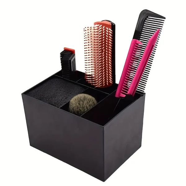 Outils de coiffure Mallette de rangement Peignes Plateau de rangement Coiffeurs Coiffeur Titulaire Fournitures de coiffure, Gain de place, Rangement de bureau