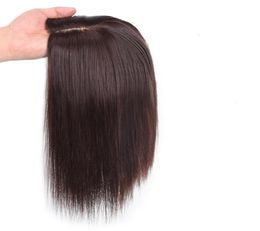 Coiffure Topper Top Toupee Pliée à cheveux 3 Clip dans les cheveux Hair Synthetic Hair sans frange pour les femmes résistantes à la chaleur 2202177558202