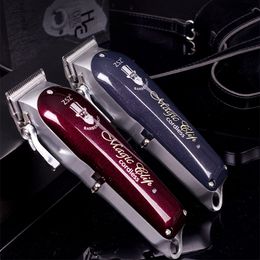 Haartrimmer 18w Barber Krachtige Clipper Professional voor mannen 5 uur Gebruik elektrische snijmachine gesneden salon maaier 230217