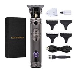 Haar Trimmer Clipper Wireless Electric Hair met digitale display baardheren Q2404272