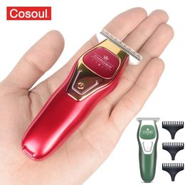 Haar Trimmer Haar Trimmer Mini draagbare elektrische haar Clipper Small Hair Clipper Bald Head Hair Trimmer Barber Haircut Shaver 230814