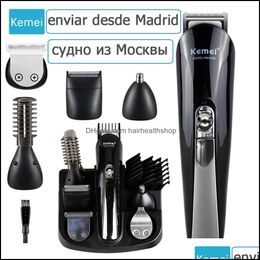 Tondeuse à cheveux Kemei 11 en 1 Tondeuse Mtifunction Coupe-barbe électrique professionnelle Hine Trimer Cutter 5 Drop Delivery Products Care S Dhden