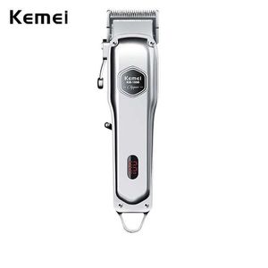 Trimmer de cheveux Kemei KM-998 Professional Senior Barber Mens Edition 2000mah Batterie Super Strong Light Shop Shop Q240427